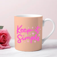 Alternative view of Ceramic Mug Printed 6 Designs Pastel Wrap Motivate Me Group A 11oz Capacity