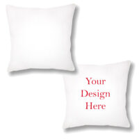 18"x18" Accent Throw Pillow Cover (pillow filler NOT included) All White Mix PICK A DESIGN FROM OUR CATALOGUE - Go to the design you like, SAVE the jpeg and attach the image file here