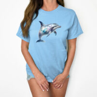 Alternative view of Tee Shirt Printed Moonstone Dolphin #03