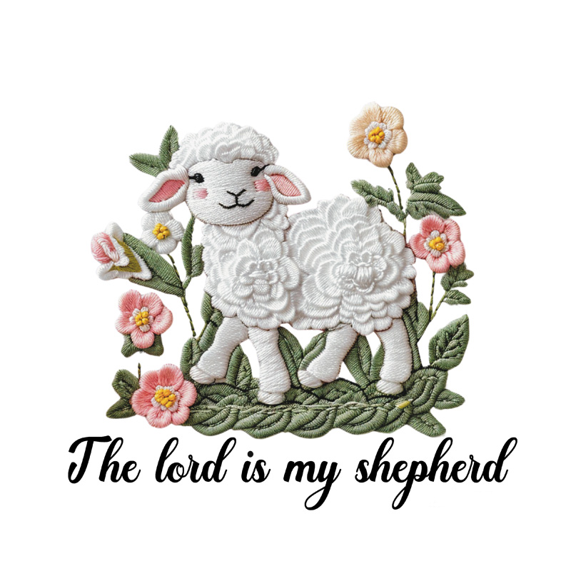 Tee Shirt Printed Pastel Easter Designs Group #06 - Image 3
