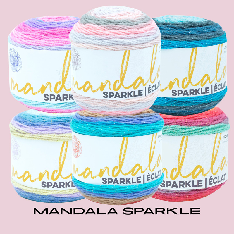 Mandala Sparkle STARTER PACK 6 COLOURS 100g 328y/300m each cake Master Carton 72 Units Minimum Order Qty 6 units (order in increments of 6) *Ask about our Master Carton Pricing*