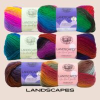 Landscapes STARTER PACK 6 COLOURS 100g 147y/134m Master Carton 150 units Innerpack 3 units Minimum Order Qty 6 units (order in increments of 6) *Ask about our Master Carton Pricing*