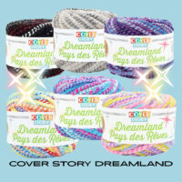 Cover Story Dreamland STARTER PACK 6 COLOURS 300g 148y/135m Master Carton 36 units Minimum Order Qty 6 units (order in increments of 6) *Ask about our Master Carton Pricing*