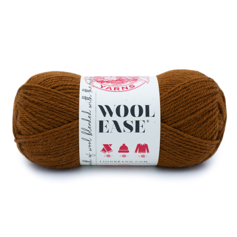 Wool Ease 85g Color 026A Color Umber Master Carton 120 Units Inner pack 3 units Minimum Order Qty 1 Unit *Ask about our Master Carton Pricing *