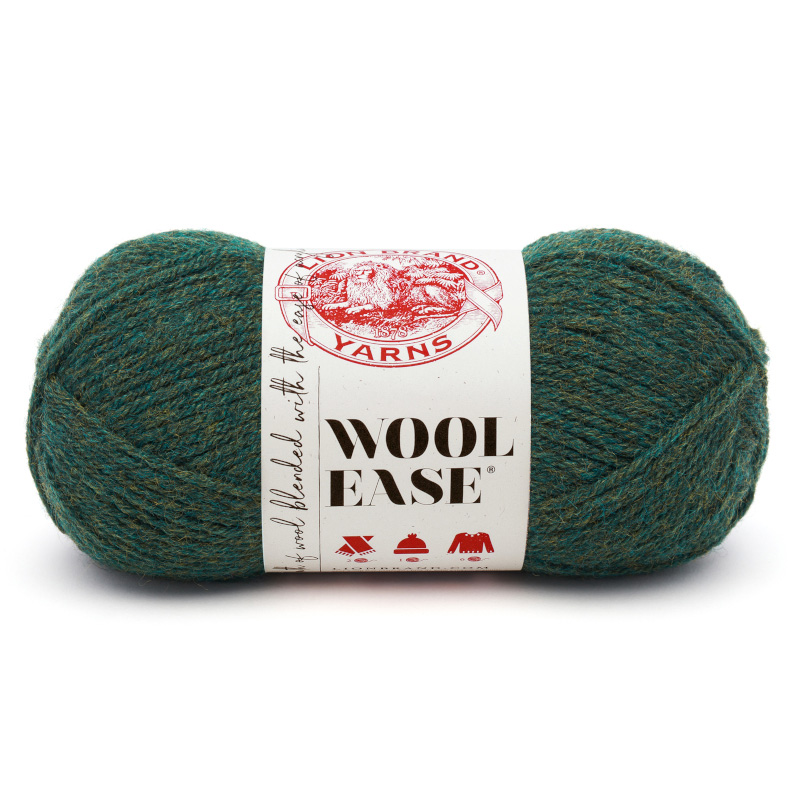 Wool Ease 85g Color 180 Color Forest Green Heather Master Carton 120 Units Inner pack 3 units Minimum Order Qty 1 Unit *Ask about our Master Carton Pricing *
