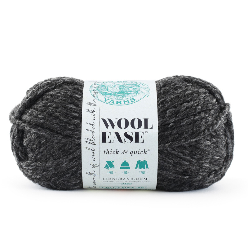 Wool Ease Thick & Quick 170g Color 149 Color Charcoal Master Carton 60 Units Inner pack 3 units Minimum Order Qty 1 Unit *Ask about our Master Carton Pricing *