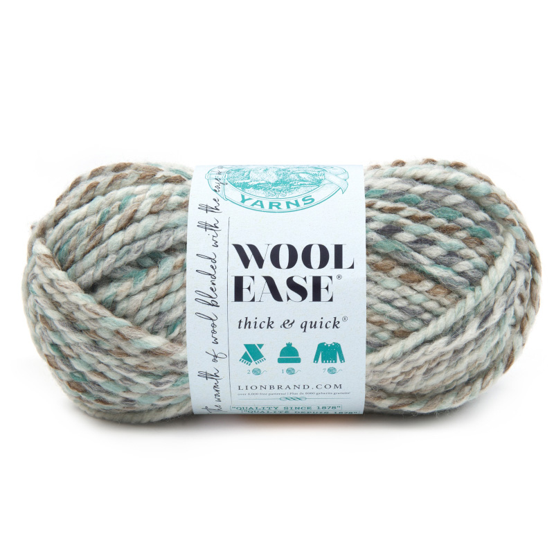 Wool Ease Thick & Quick 170g Color 542C Color Seaglass Master Carton 72 Units Inner pack 3 units Minimum Order Qty 1 Unit *Ask about our Master Carton Pricing*