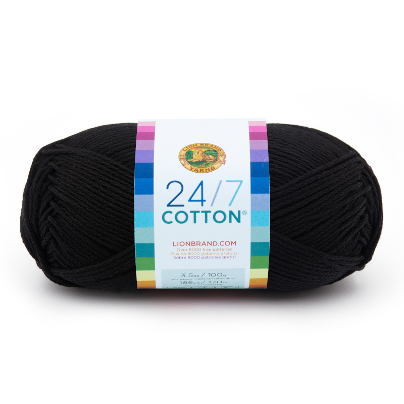 24/7 Cotton 100g Color 153 Color Black Master Carton 105 Units Inner pack 3 units Minimum Order Qty 1 Unit *Ask about our Master Carton Pricing *