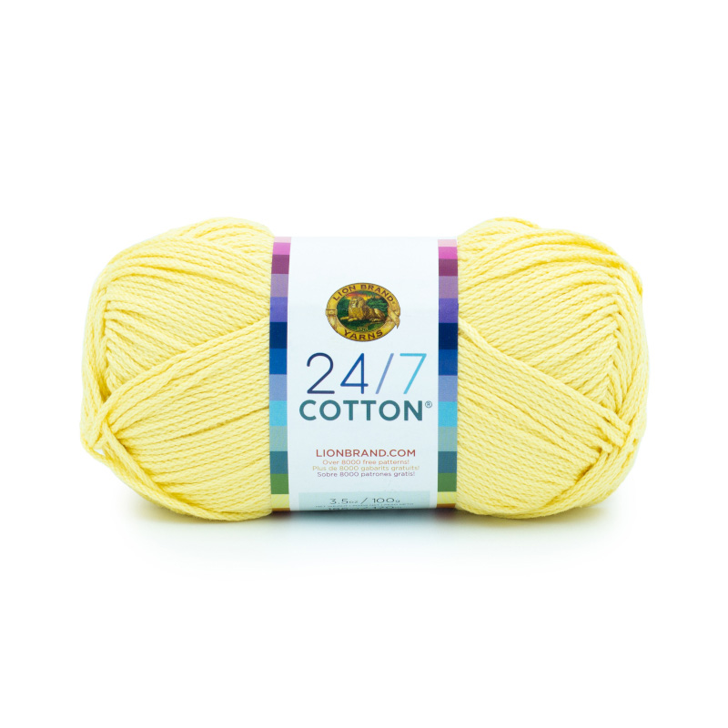 24/7 Cotton 100g Color 157D Color Lemon Master Carton 105 Units Inner pack 3 units Minimum Order Qty 1 Unit *Ask about our Master Carton Pricing *