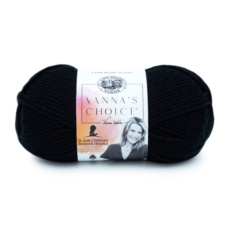 Vanna's Choice 85g Color 153 Color Black Master Carton 114 Units Inner pack 3 units Minimum Order Qty 1 unit (1 skein of yarn) *Ask about our Master Carton Pricing *