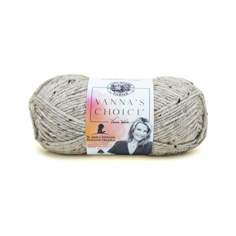 Vanna's Choice 85g Color 401F Color Grey Marble Master Carton 156 Units Inner pack 3 units Minimum Order Qty 1 unit (1 skein of yarn) *Ask about our Master Carton Pricing *