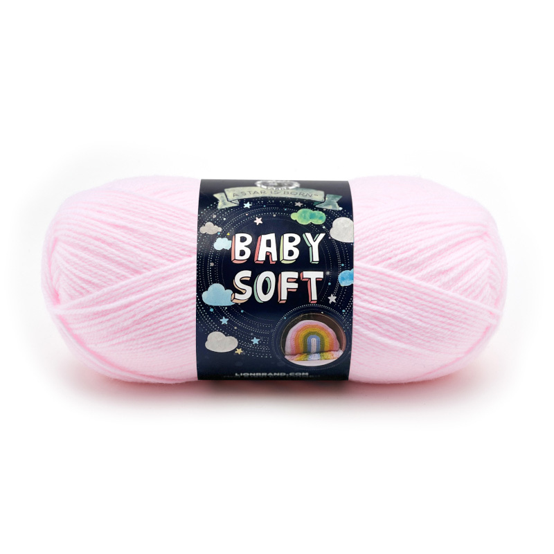 Baby Soft 140g Color 104M Color Petal Master Carton 72 Units Inner pack 3 units Minimum Order Qty 1 unit (1 skein of yarn) *Ask about our Master Carton Pricing *