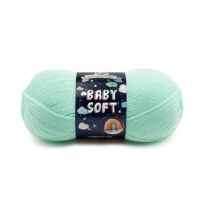 Baby Soft 140g Color 168B Color Mint Master Carton 72 Units Inner pack 3 units Minimum Order Qty 1 unit (1 skein of yarn) *Ask about our Master Carton Pricing *