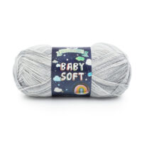 Baby Soft 140g Color 212AP Color Grey Print Master Carton 90 Units Inner pack 3 units Minimum Order Qty 1 unit (1 skein of yarn) *Ask about our Master Carton Pricing*