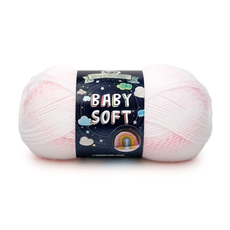 Baby Soft 140g Color 220D Color Parfait Print Master Carton 90 Units Inner pack 3 units Minimum Order Qty 1 unit (1 skein of yarn) *Ask about our Master Carton Pricing*