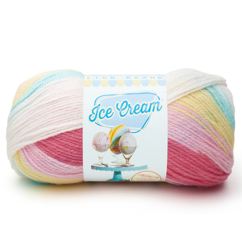 Ice Cream 100g Color 206AJ Tutti Frutti Master Carton 60 Units Inner pack 3 units Minimum Order Qty 1 unit (1 skein of yarn) *Ask about our Master Carton Pricing *