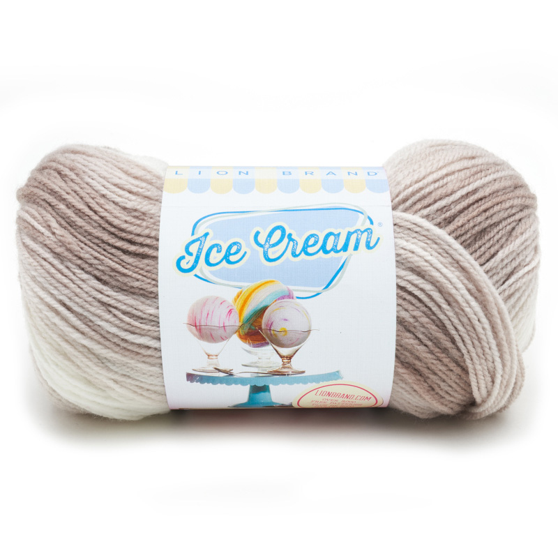 Ice Cream 100g Color 212R Coffee Master Carton 60 Units Inner pack 3 units Minimum Order Qty 1 unit (1 skein of yarn) *Ask about our Master Carton Pricing *