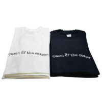 Alternative view of Tee Shirt Printed Adventure Designs - OUTDOOR CAMPING Edgy Minimalist BW Queen of the Camper