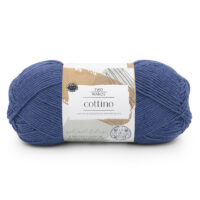Cottino 100 g / 3.5 oz Color Code 106BL AZUL 55% Cotton 45% Merino Wool Mastercase 96 units Innercase 3 units *minimum order 3 units (order in increments of 3) **Ask about our mastercase pricing**