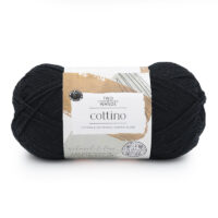 Cottino 100 g / 3.5 oz Color Code 153U ONYX 55% Cotton 45% Merino Wool Mastercase 96 units Innercase 3 units *minimum order 3 units (order in increments of 3) **Ask about our mastercase pricing**