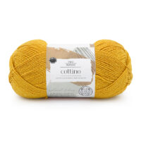 Cottino 100 g / 3.5 oz Color Code 158T TURMERIC 55% Cotton 45% Merino Wool Mastercase 96 units Innercase 3 units *minimum order 3 units (order in increments of 3) **Ask about our mastercase pricing**