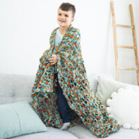 Cover Story™ Favorite Blanket Yarn 300g Color Code 202DF Color Name Snapping Turtle (Master Carton 30 units / Inner pack 1 unit) Minimum Order Qty: 1 unit **Perfect project yarn for fast holiday gifting! - Image 3