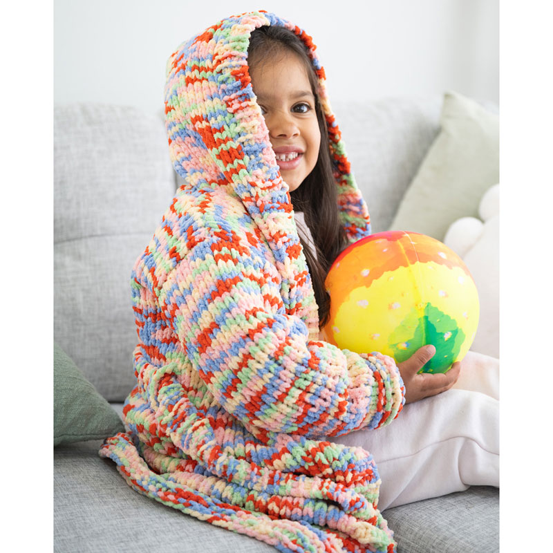 Cover Story™ Favorite Blanket Yarn 300g Color Code 221AF Color Name Macarons (Master Carton 30 units / Inner pack 1 unit) Minimum Order Qty: 1 unit **Perfect project yarn for fast holiday gifting! - Image 2