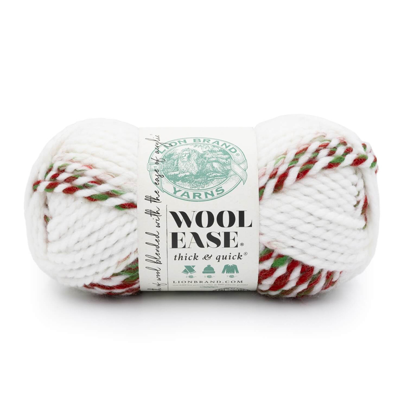 Wool Ease Thick & Quick 170g Color Code 634B Color Name Mistletoe (Master Carton 72 units / Inner pack 3 units) Minimum Order Qty: 3 units (order in increments of 3) *Ask about our Master Carton Volume Pricing*